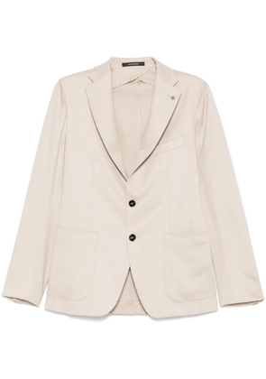 Tagliatore cashmere blazer - Neutrals