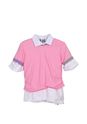 Natasha Zinko layered T-shirt - Pink