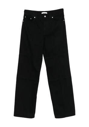 Helmut Lang panelled zip-detail jeans - Black