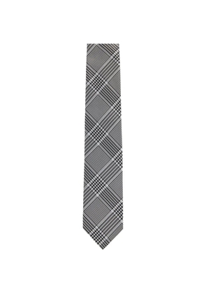 TOM FORD Prince-of-Wales tie - White