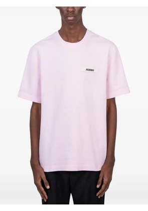 Jacquemus grosgrain T-shirt - Pink