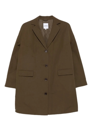 ASPESI button-front notched-lapel coat - Green