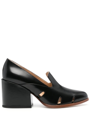 Gabriela Hearst Eliza 75mm leather pumps - Black