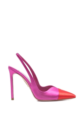 Aquazzura Gia Sling slingback point-toe pumps - Pink