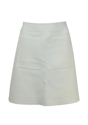 SANDRO Elanna Ponte patch-pocket mini skirt - White