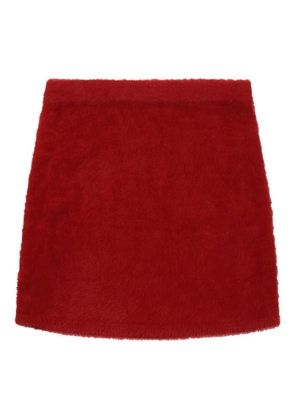 Helmut Lang textured mini skirt
