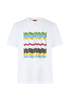 Missoni zigzag-graphic T-shirt - White