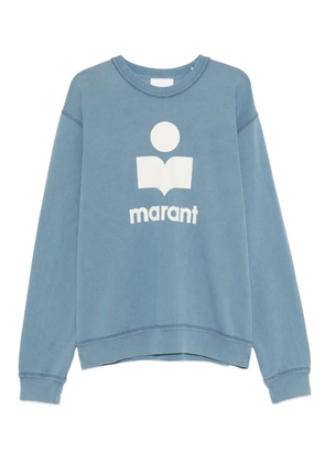 MARANT logo-print sweatshirt - Blue