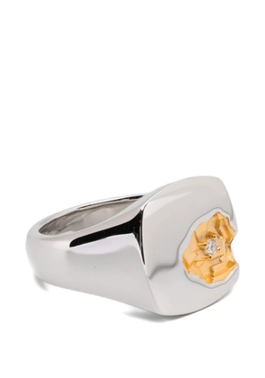 Tom Wood Mined ring - Silver