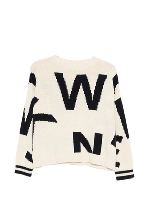 Weekend Max Mara long-sleeve crew-neck sweater - Neutrals