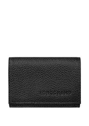 Longchamp Le Foulonné compact wallet - Black