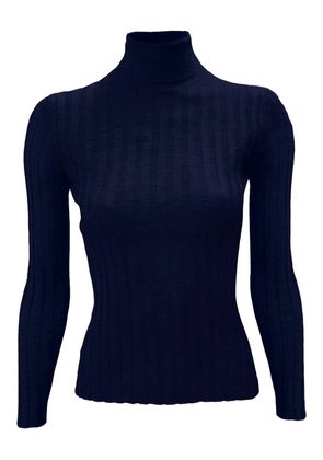 LA ROSE ribbed pullover - Blue