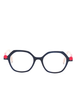 Face À Face Kyoto 2 geometric-frame glasses - Pink