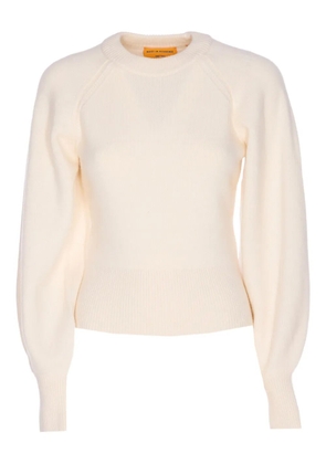 Guest In Residence raglan-sleeve cashmere top - White