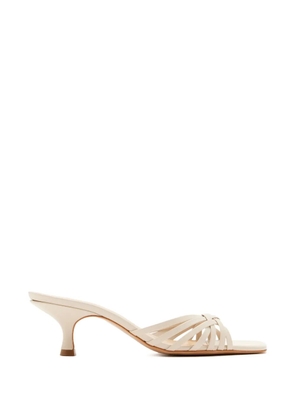 Schutz Tara braided-strap sandals - Neutrals