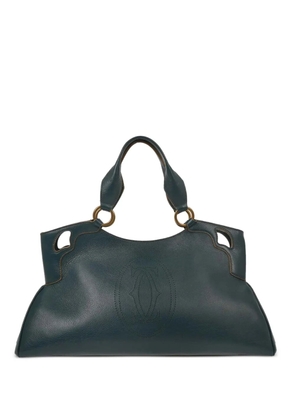 Cartier 1990-2000s Marcello leather tote bag - Green