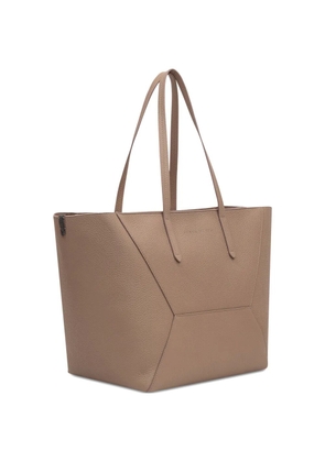 Brunello Cucinelli BC Duo panelled tote bag - Neutrals