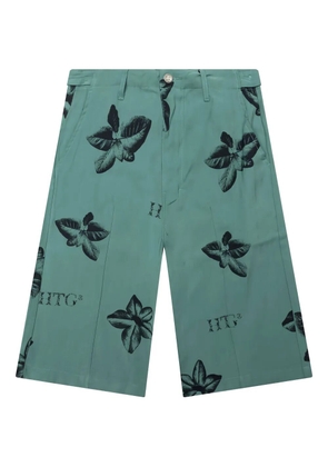 Honor The Gift floral-print shorts - Blue