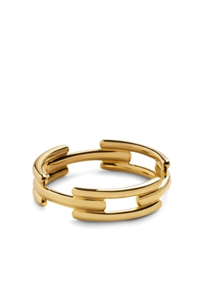 Monica Vinader Signature Link stacking ring - Gold