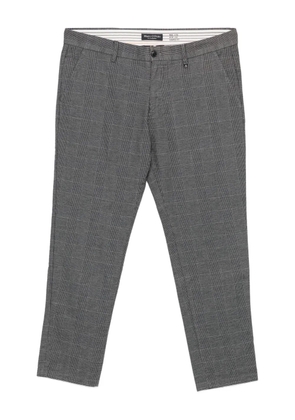 Marc O'Polo check-print trousers - Grey