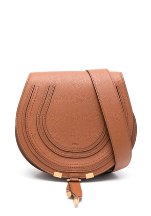 Chloé Marcie leather cross body bag - Brown