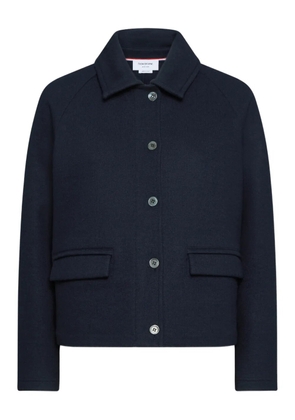 Thom Browne double-face jacquard jacket - Blue
