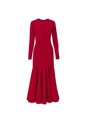 Carolina Herrera godets midi dress - Red
