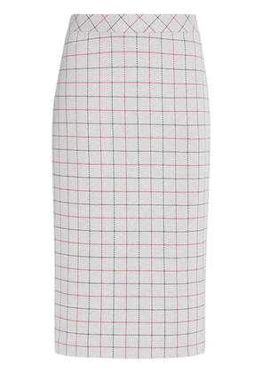 Rosetta Getty pull-on pencil skirt - White