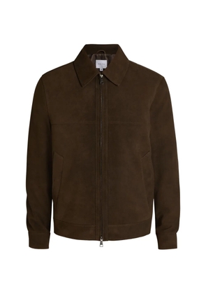 RAITH Bruno zip-up shirt jacket - Brown