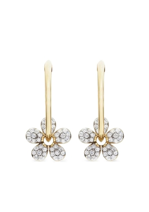 PHILLIPS HOUSE 14K yellow gold Forget-Me-Not diamond earrings