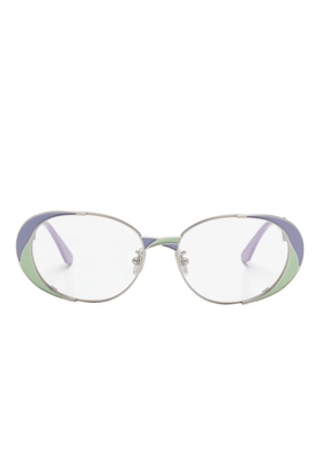 Marni Eyewear oval-frame glasses - Purple
