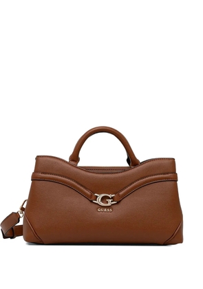 GUESS USA logo-detail tote bag - Brown