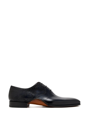 Magnanni embossed derby shoes - Black