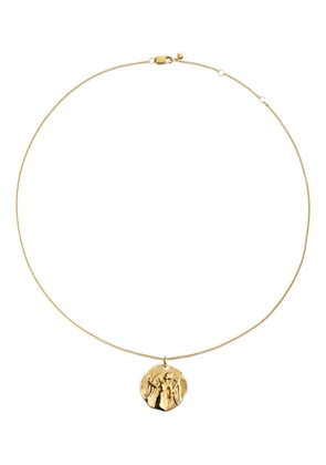 Monica Vinader GP Zodiac Virgo necklace - Gold