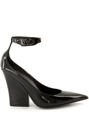 Valentino Garavani 105mm ankle-strap pumps - Black