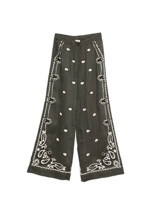 P.A.R.O.S.H. embroidery trousers - Grey