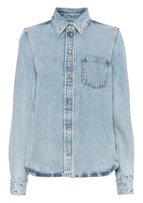 TOTEME classic-collar denim shirt - Blue
