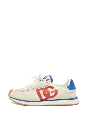 Dolce & Gabbana Pre-Owned logo sneakers - Neutrals