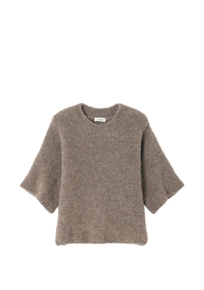 American Vintage Zolly round-neck sweater - Brown