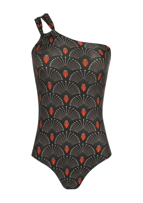 Lygia & Nanny Miusha one-shoulder swimsuit - Grey