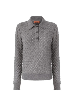 Missoni cashmere polo shirt - Grey