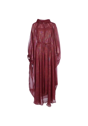 Baruni Zahra tie-waist maxi dress - Red