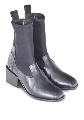 Gloria Coelho leather boots - Black