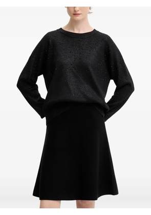 DKNY Sparkle Hotfix sweater - Black