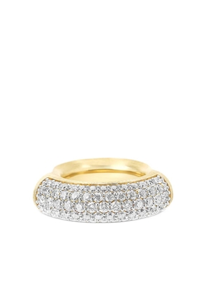 NANIS 18K yellow gold diamond Libera Icon ring