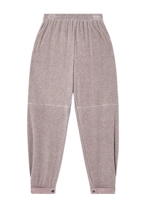 Giorgio Armani pleat-detail tapered trousers - Neutrals