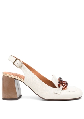 Chie Mihara 65mm Sopel pumps - White
