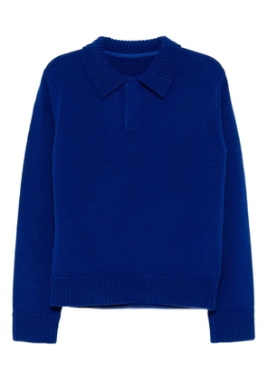 sacai wool jumper - Blue