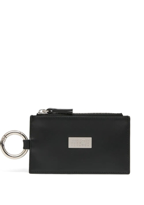 MM6 Maison Margiela zip-ring wallet - Black
