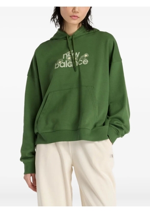 New Balance Flower graphic hoodie - Green